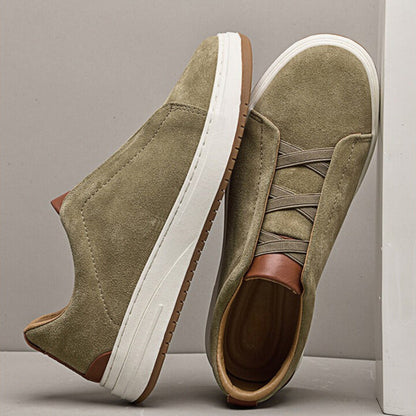 Men's Casual Cowhide Sneakers
