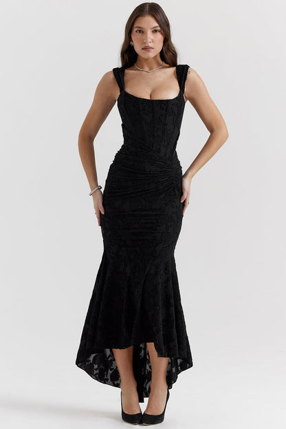 Elegant Ladies Lace Fit Bodycon Party Dress