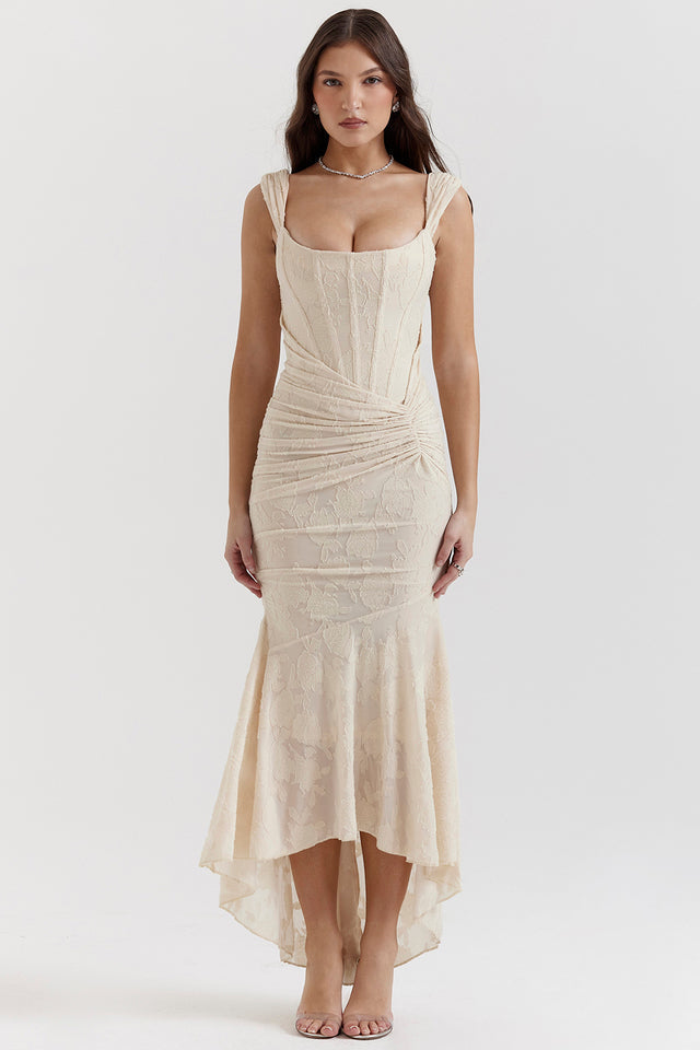 Elegant Ladies Lace Fit Bodycon Party Dress