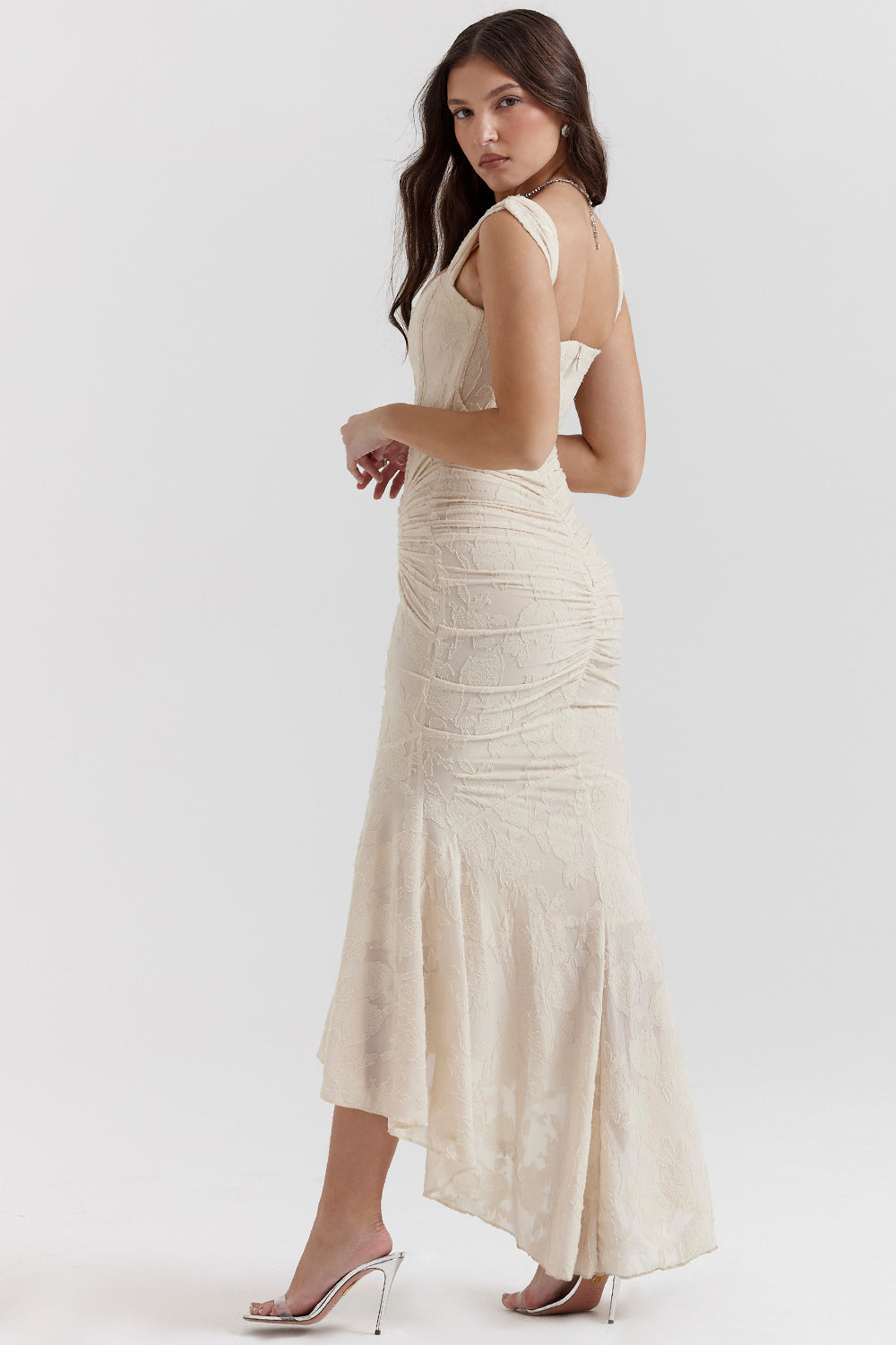 Elegant Ladies Lace Fit Bodycon Party Dress