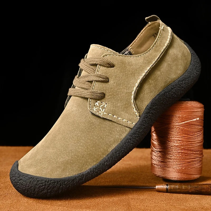 Luxury Suede Leather Shoes - VibreMode
