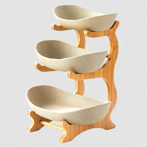 3 Tier Fruit Stand Serving Tray - VibreMode