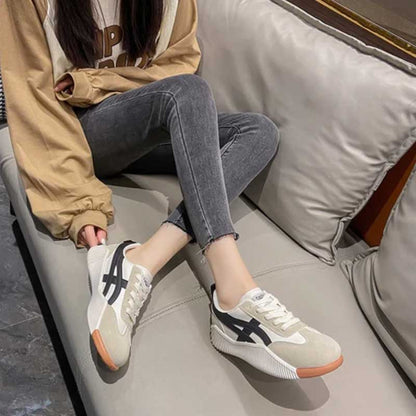 Colorful Lace Up Fashion Sneakers