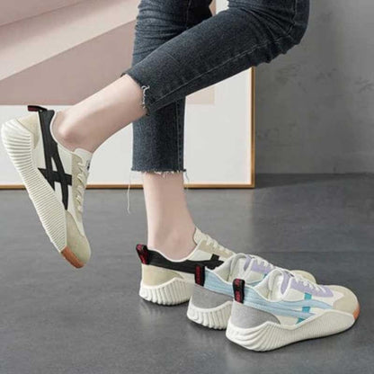 Colorful Lace Up Fashion Sneakers