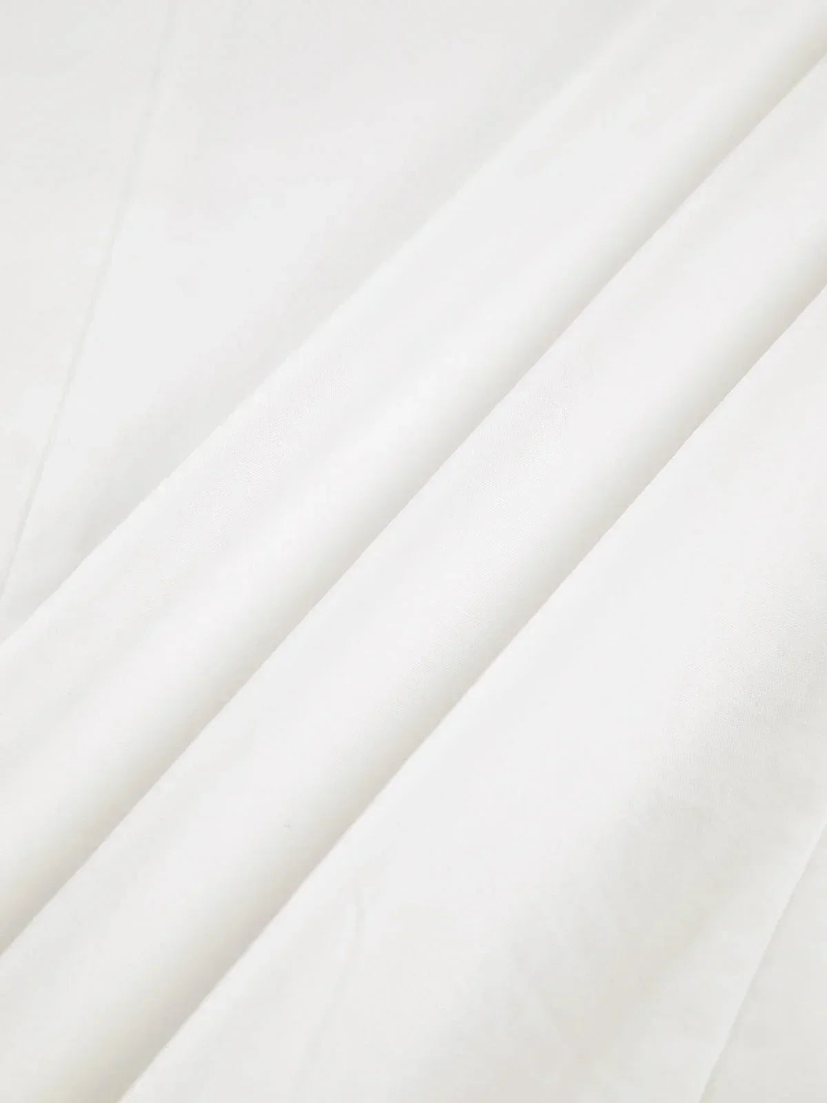 Women's Oversized V-Neck Shirt White