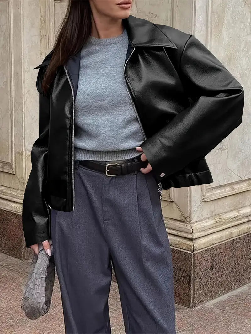 Image of Christine | Women's Relaxed Fit Bomber Jacket