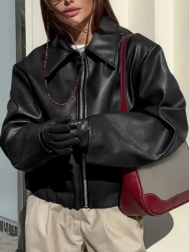 Image of Christine | Women's Relaxed Fit Bomber Jacket