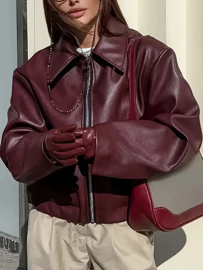 Image of Christine | Women's Relaxed Fit Bomber Jacket