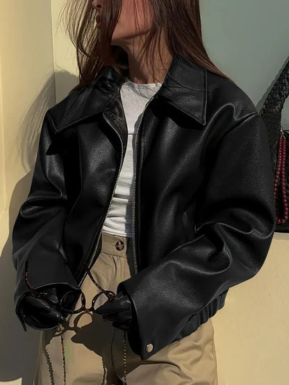 Image of Christine | Women's Relaxed Fit Bomber Jacket