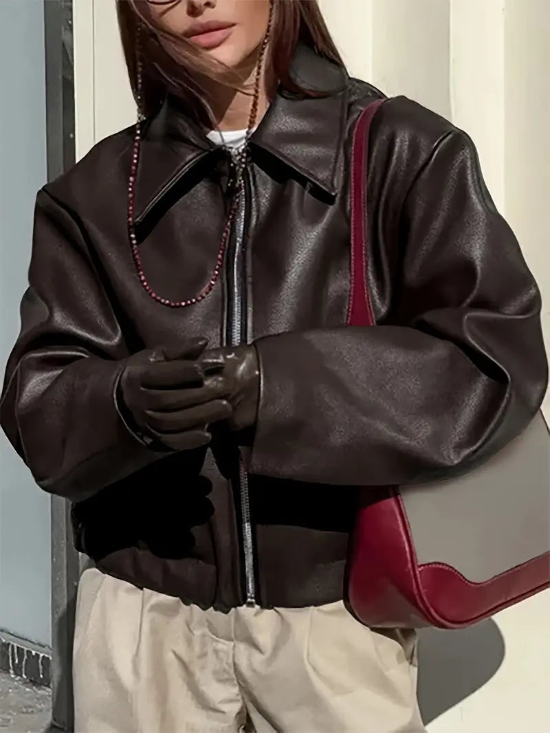 Image of Christine | Women's Relaxed Fit Bomber Jacket