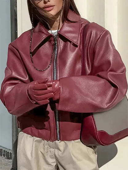 Image of Christine | Women's Relaxed Fit Bomber Jacket