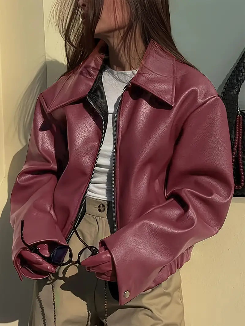 Image of Christine | Women's Relaxed Fit Bomber Jacket