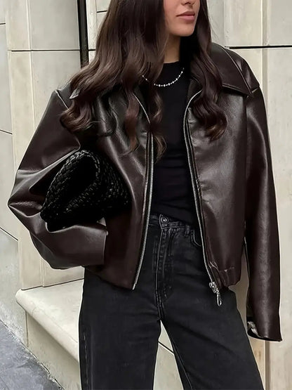 Image of Christine | Women's Relaxed Fit Bomber Jacket