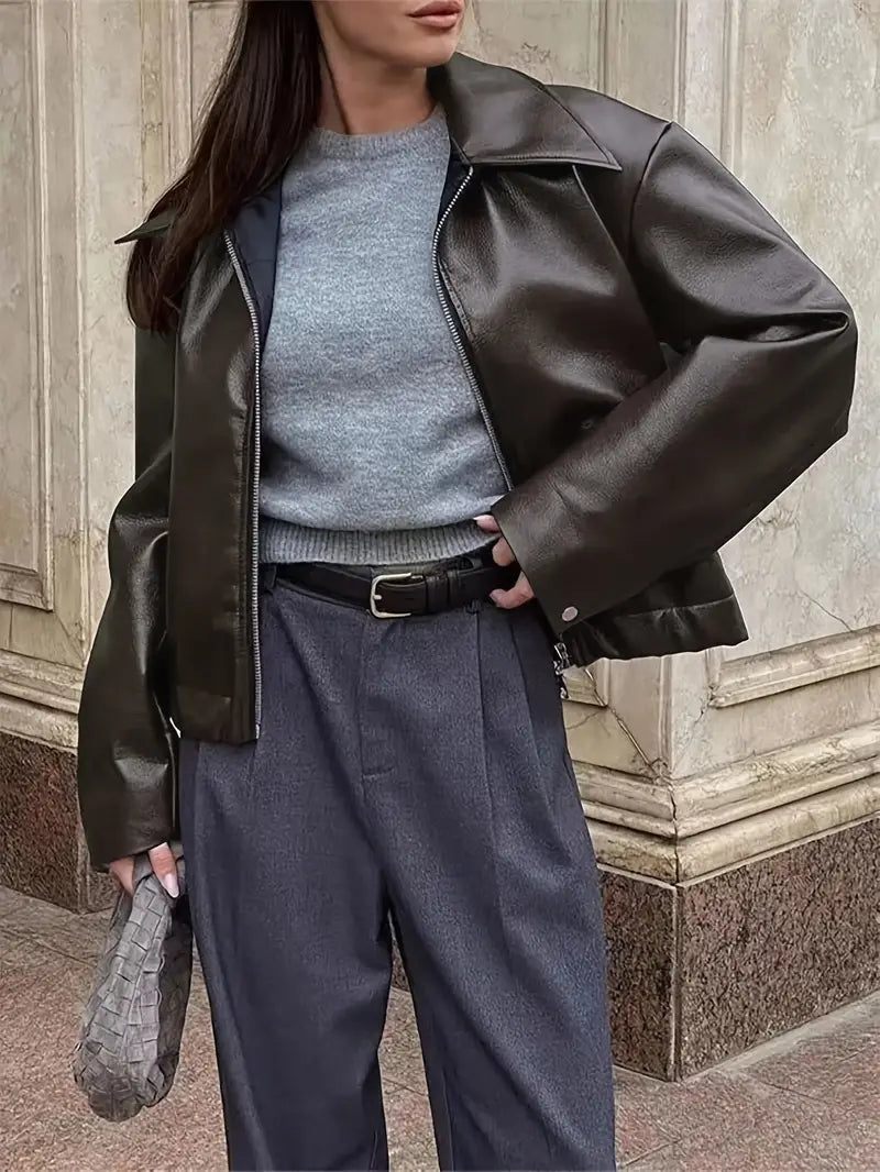 Image of Christine | Women's Relaxed Fit Bomber Jacket