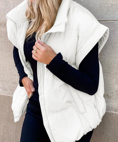Image of Claire | Women's Sleeveless Puffer Vest