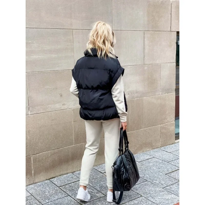 Image of Claire | Women's Sleeveless Puffer Vest