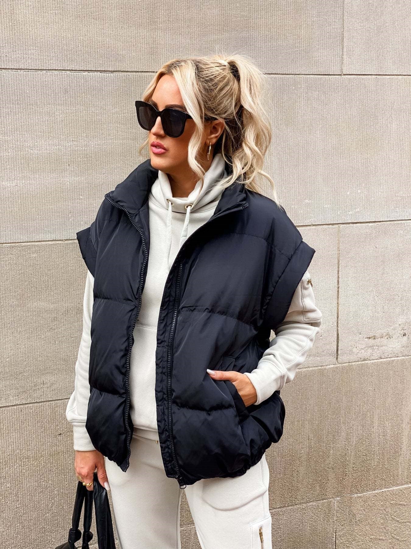 Image of Claire | Women's Sleeveless Puffer Vest