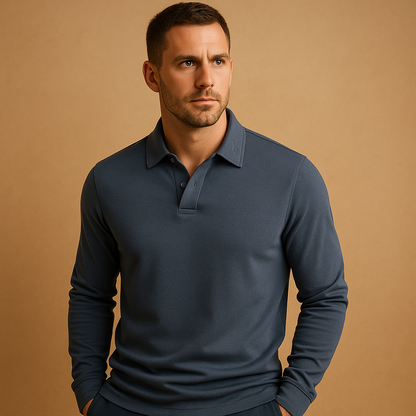 Timeless Mens Cotton Polo Tee - VibreMode