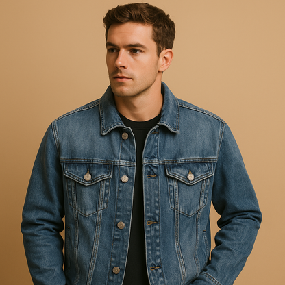 Mens Denim Jacket - VibreMode