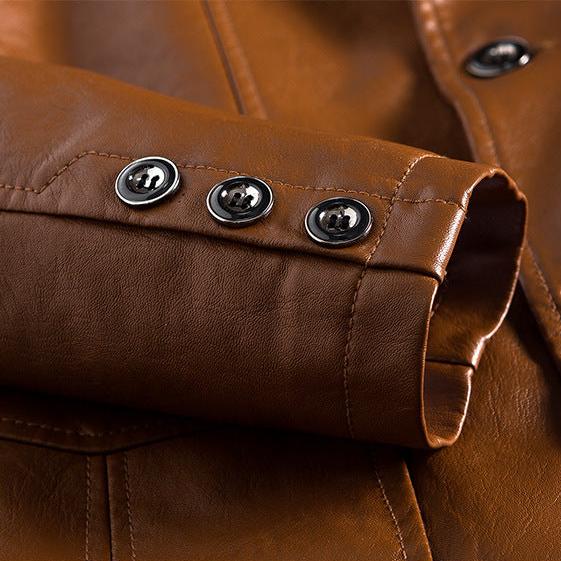 Norris Leather Blazer - Jack Hafford