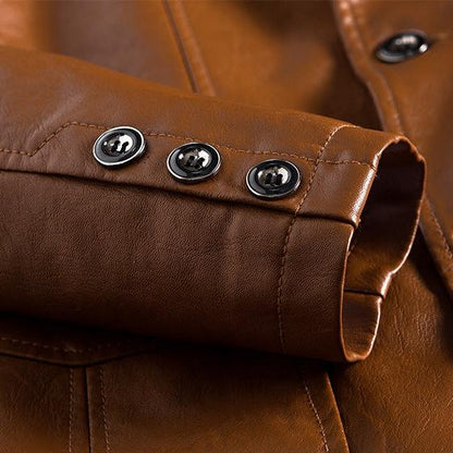Norris Leather Blazer - Jack Hafford