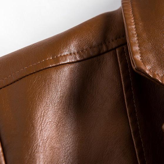 Norris Leather Blazer - Jack Hafford