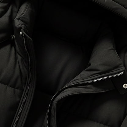 Men's Waterproof Down Hooded Puffer Jacket