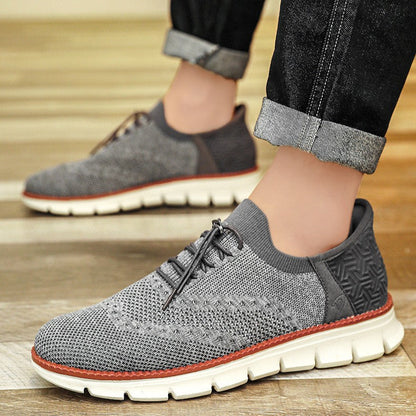Clyde Men's Lace Up Casual Sneakers - VibreMode