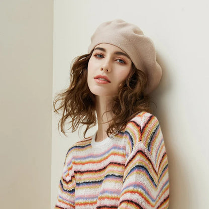 Celeste Wool Beret Caliboot