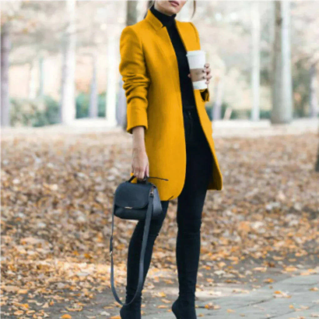 Women's Winter Coat Stand Collar Classic Warm