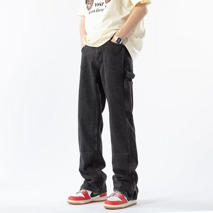 Men's Relaxed Fit Carpenter Pants - VibreMode