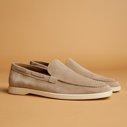 Men's Slip On Suede Shoes - VibreMode