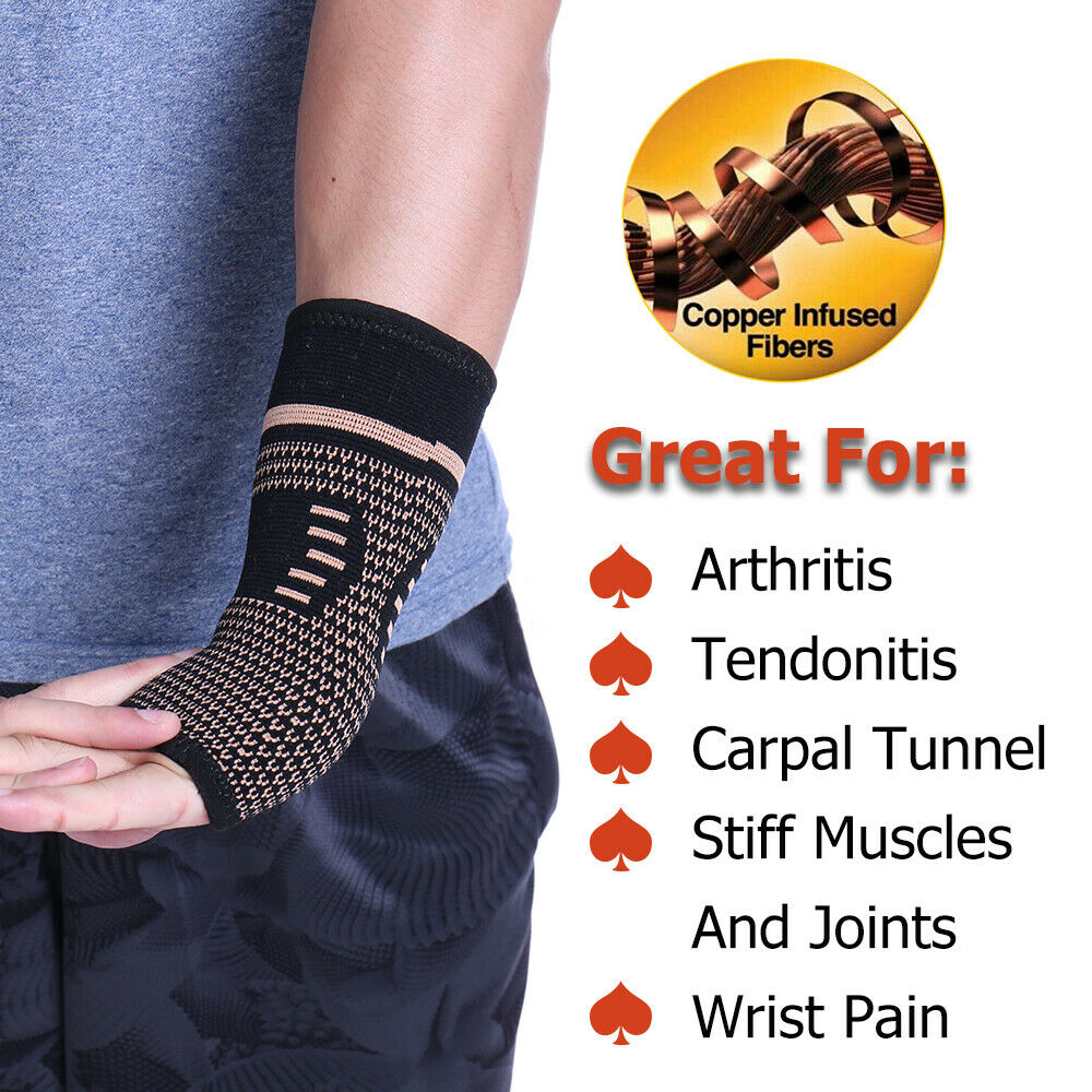 VibreMode Wrist Compression Sleeve For Injury Support