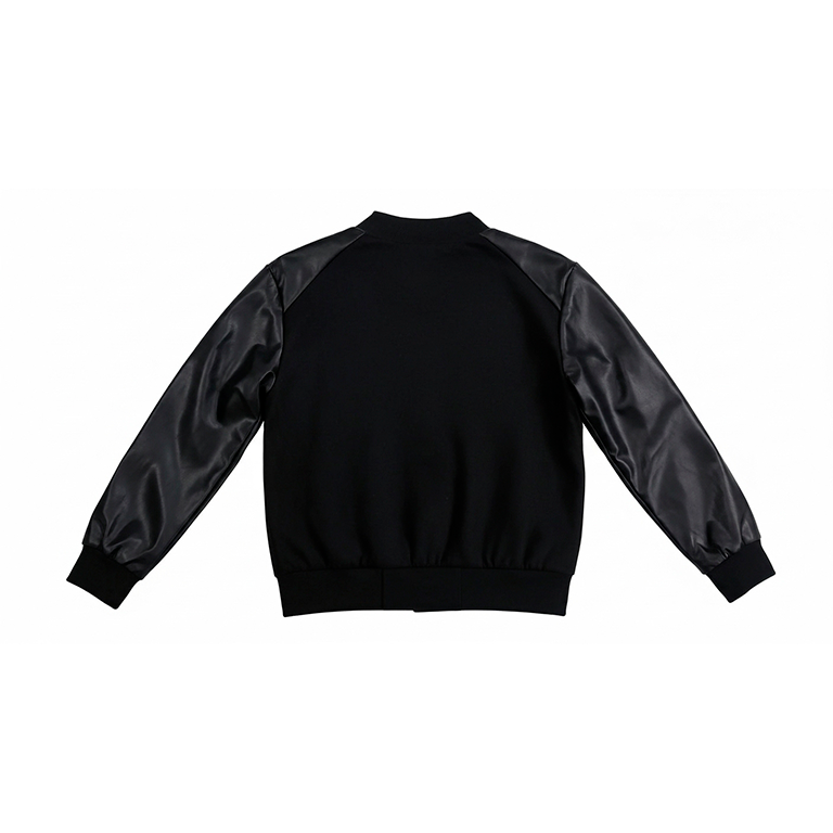 Men's Varsity Jacket Black York Style