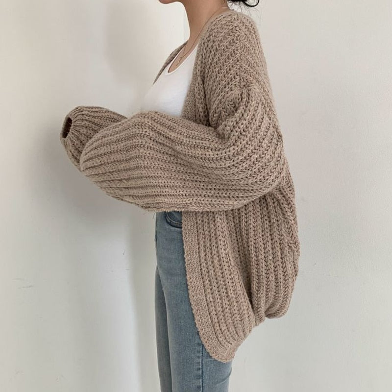 Image of Courtney | Women's Oversized Open Front Cardigan