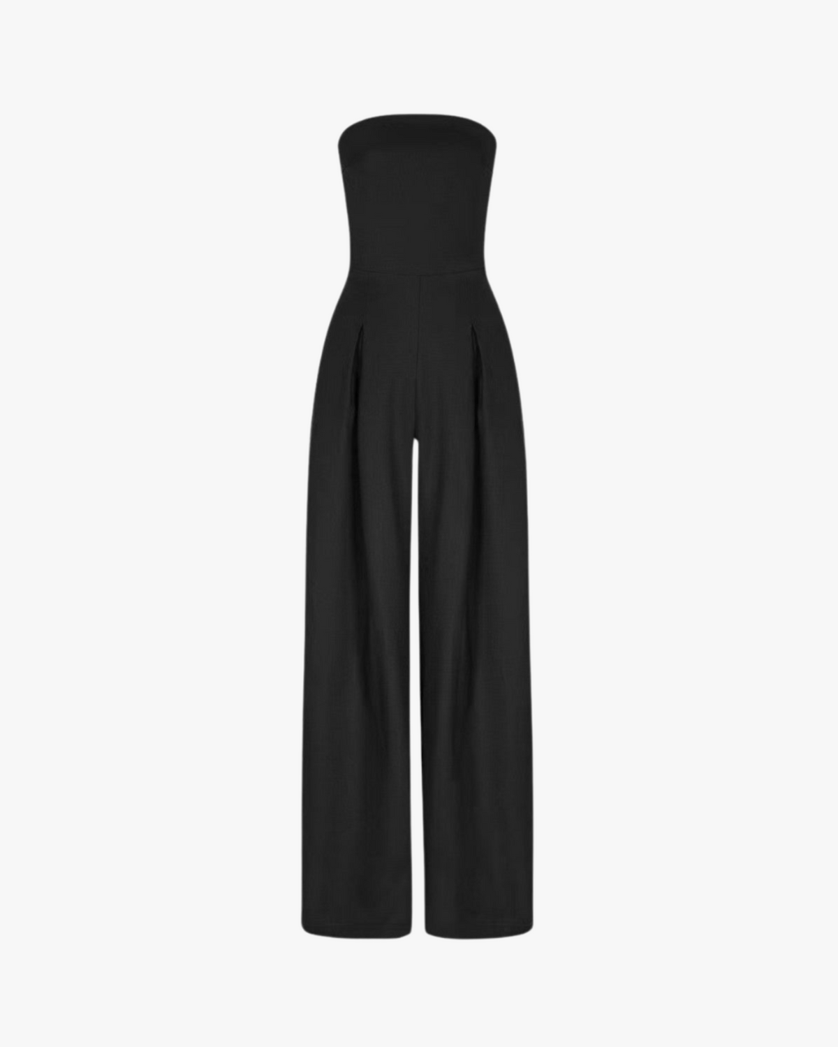 Image of Courtney | Women's Strapless Wide Leg Jumpsuit