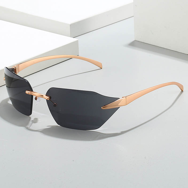 Fashionable Frameless Sunglasses - VibreMode