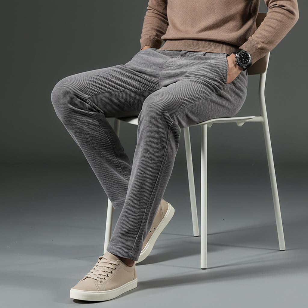 Luxury Corduroy Dress Pants