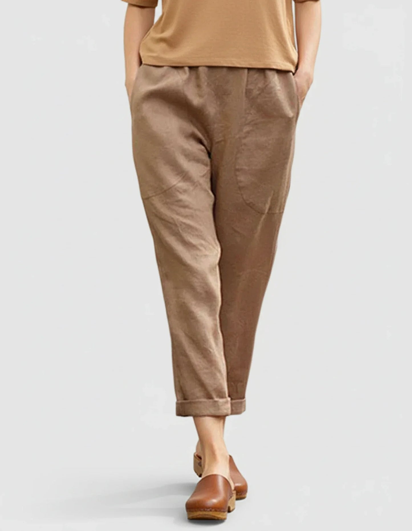 Women's Cropped Casual Pants
