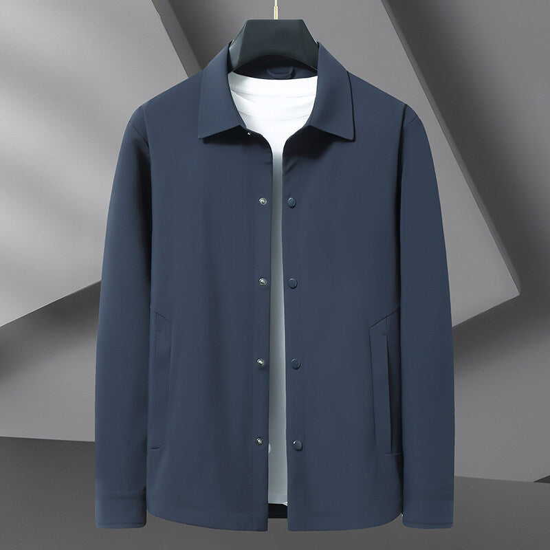 Curtis Men's Casual Snap Jacket - VibreMode