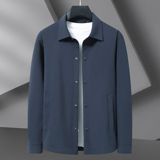 Curtis Men's Casual Snap Jacket - VibreMode