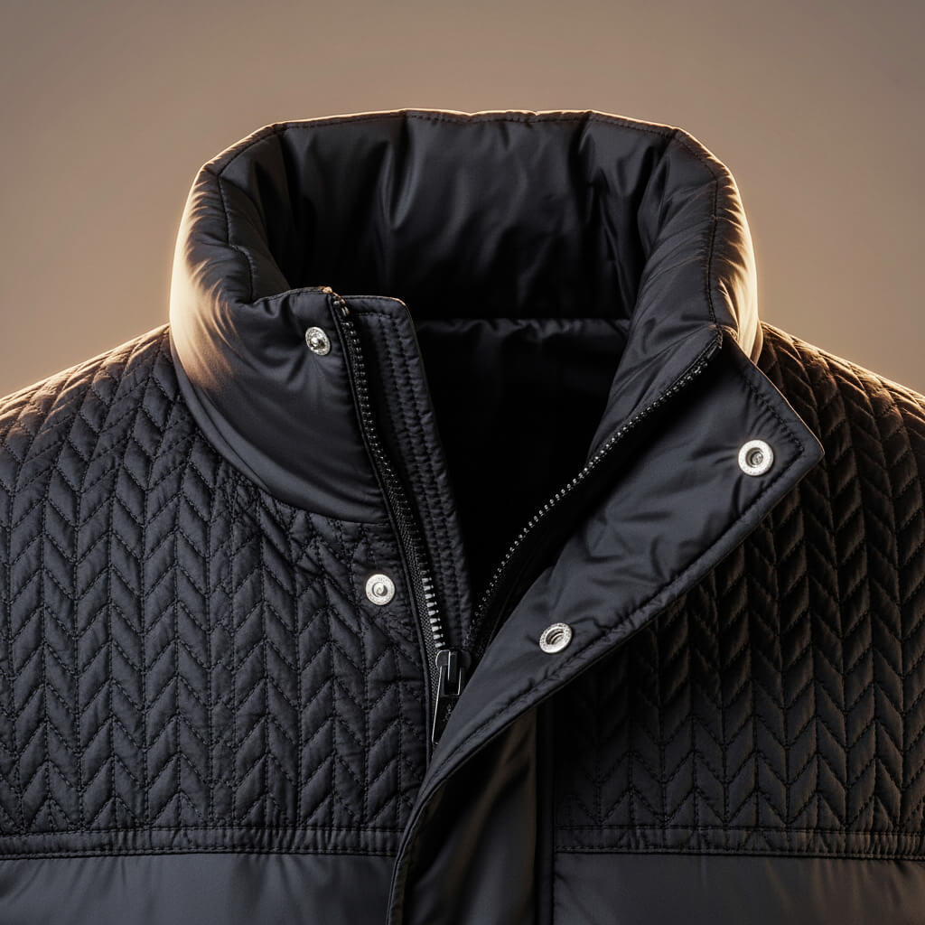 Warm Padded Down Filled Winter Coat