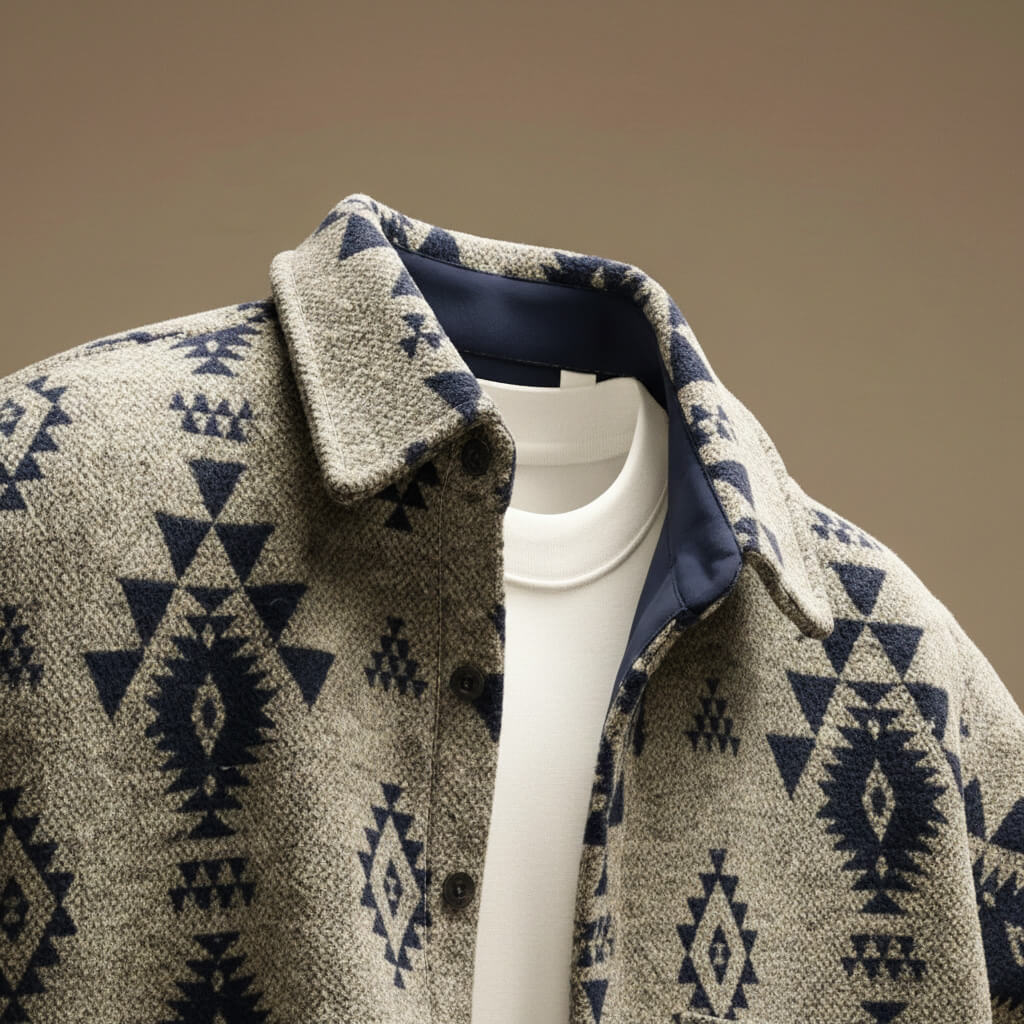 Timeless Wool Coat for Men
