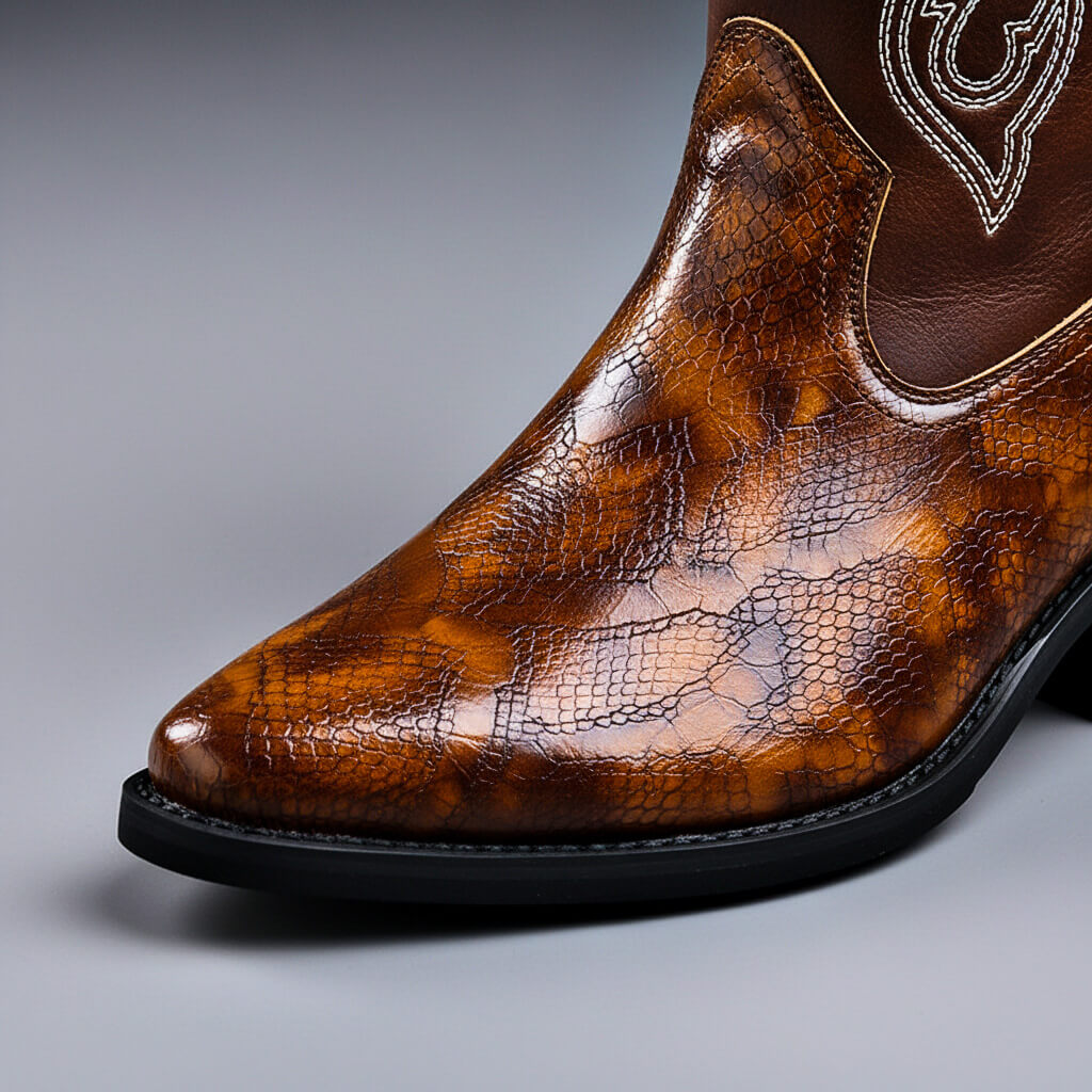Luxury Genuine Leather Ankle Boots