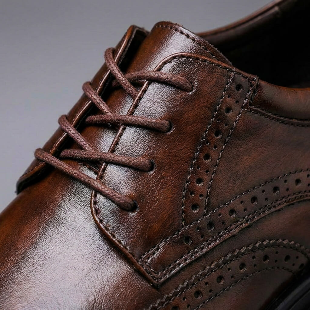 Classic Brown Leather Shoes