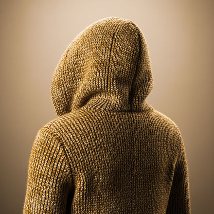 Warm Woolen Hoodie Cardigan Sweater