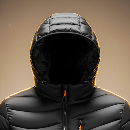 Warm Padded Hoodie Jacket