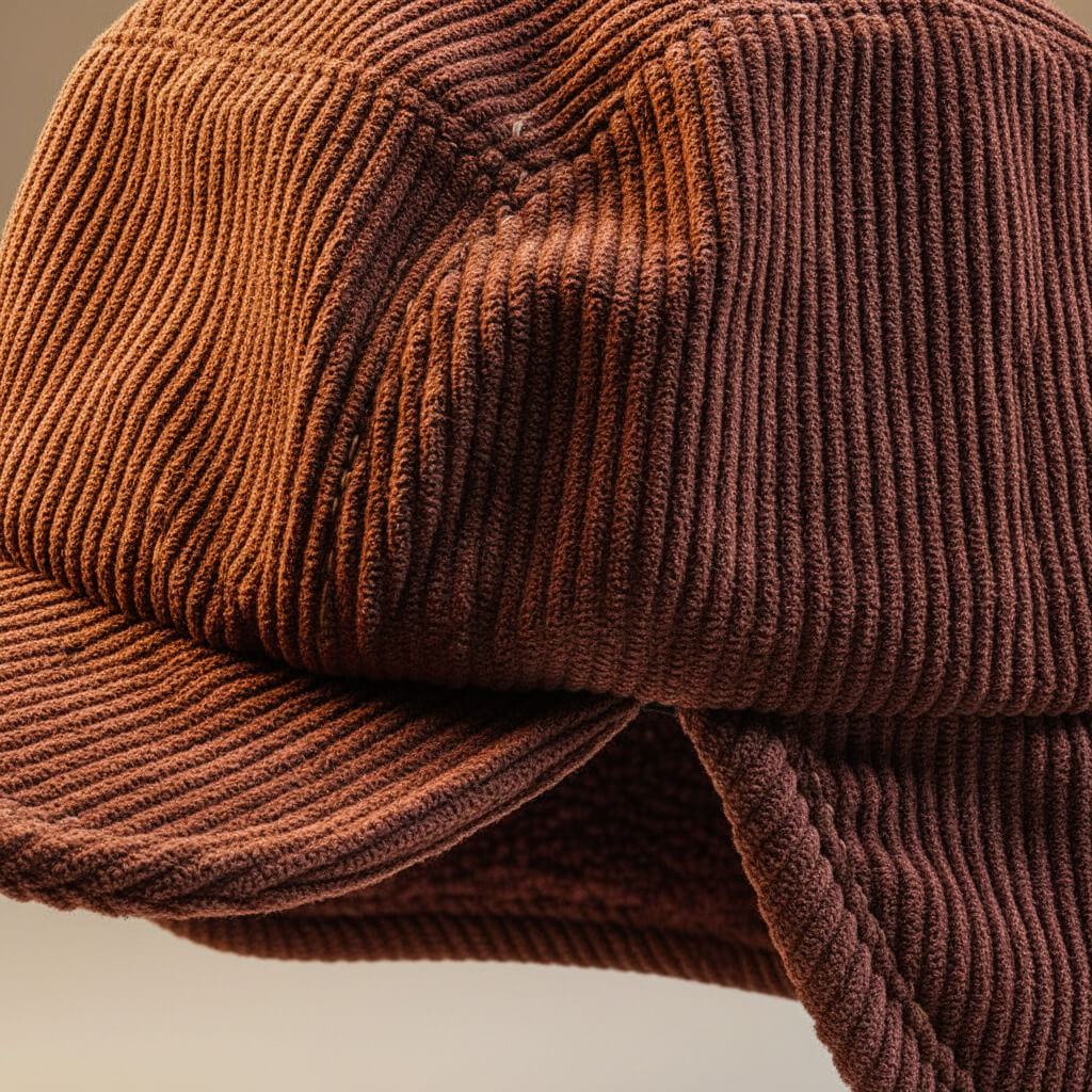 Rustic Textured Winter Beanie