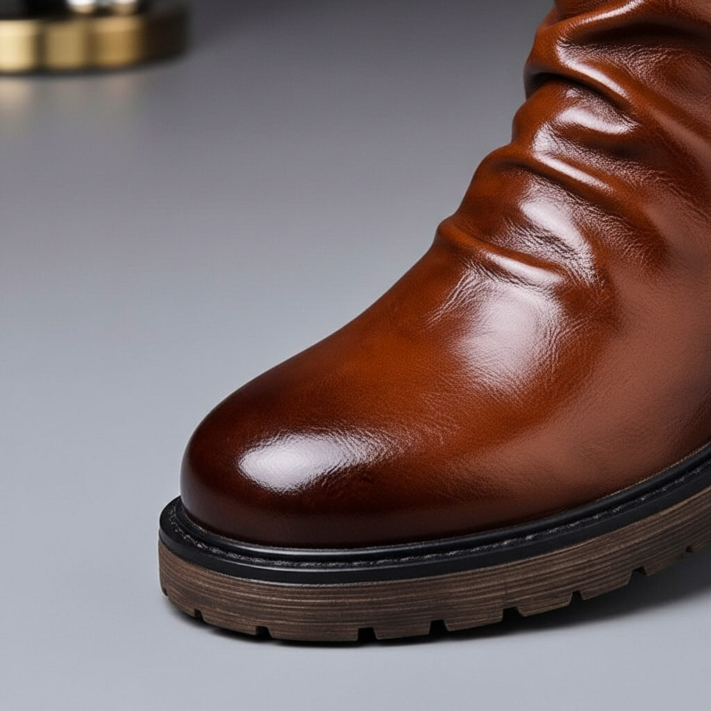 Genuine Leather Ankle Boots