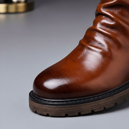 Genuine Leather Ankle Boots